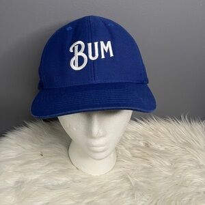 Sport-Tek vintage blue BUM baseball cap